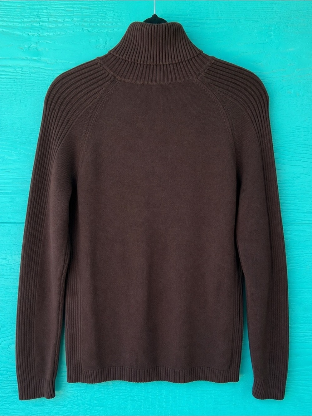 Ralph Lauren Dark Brown Turtleneck Sweater - Picture 3 of 4
